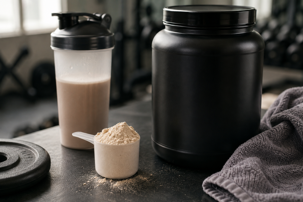 Whole-food ingredients for making a protein shake without powder